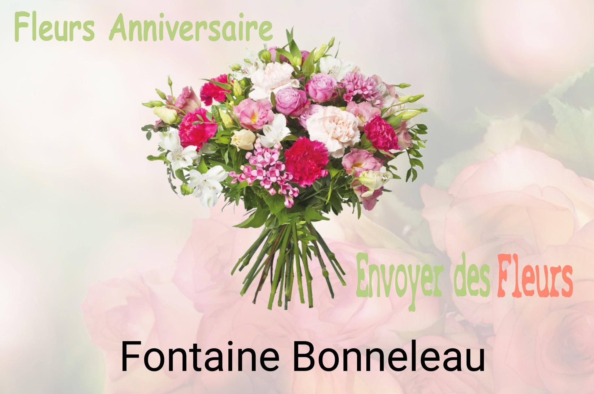 Bouquet de fleurs d’anniversaire livré à Fontaine-Bonneleau