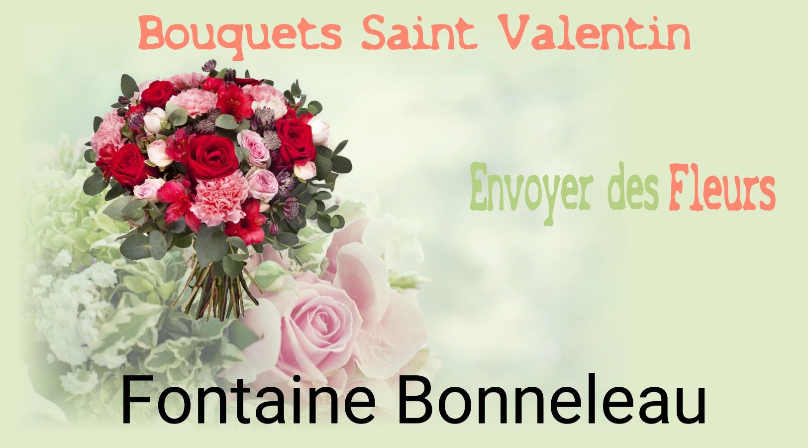 Roses de Saint-Valentin livrées à Fontaine-Bonneleau